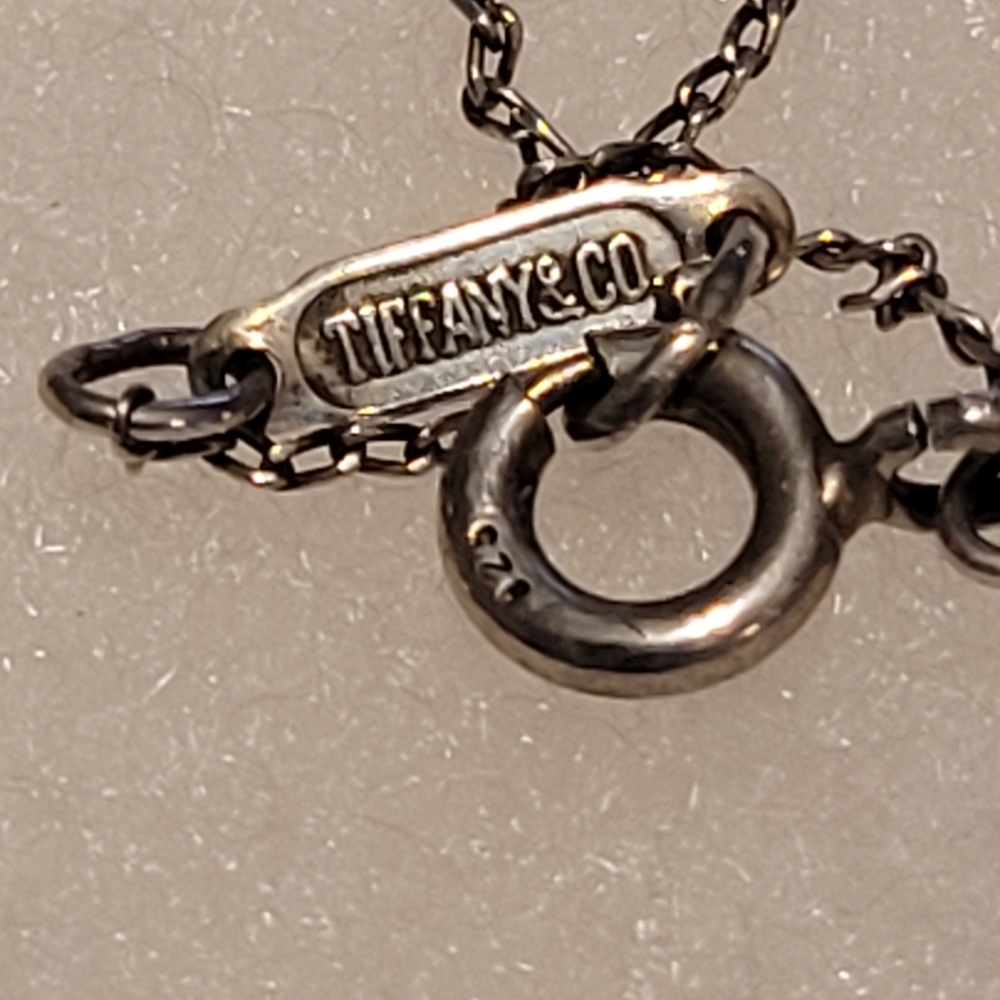 Tiffany & Co. Vintage Ribbon Bow Pendant & Necklace - Picture 4 of 5